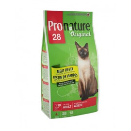 Корм Pronature 28 для кошек "Мясо"
